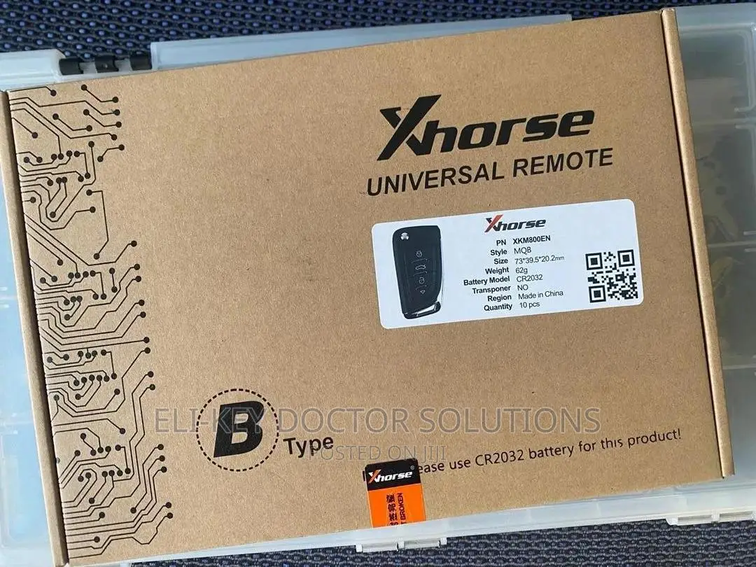 XKM800EN Xhorse 4-Buttons Universal Flip Key - Knife Style