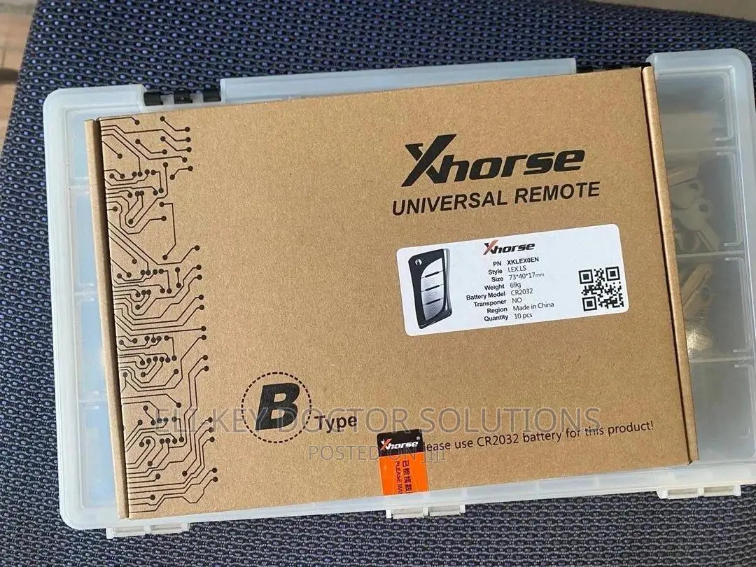 XKLEX0EN Xhorse Wired Universal Flip Key. Lexus Style