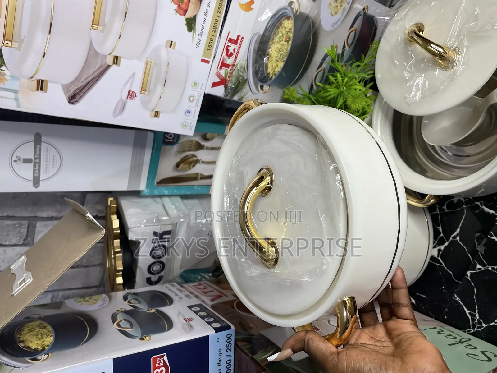 Stylish Insulated Food Warmer Set
