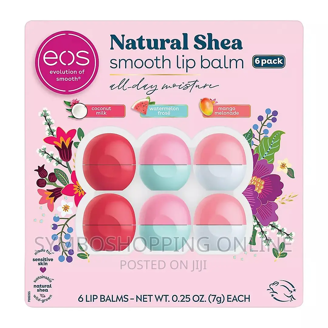 EOS Natural Shea Lip Balm 6 Pack