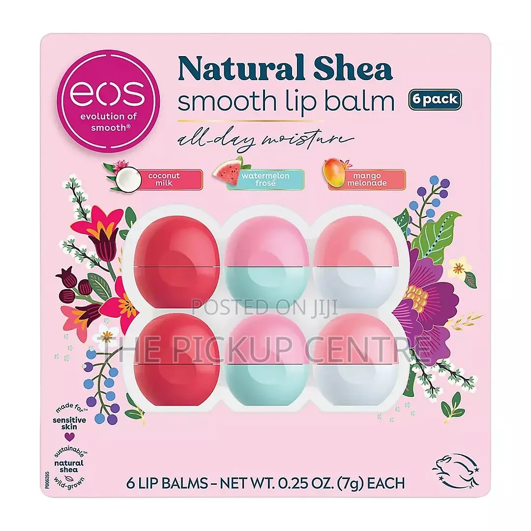 EOS Natural Shea Lip Balm 6 Pack
