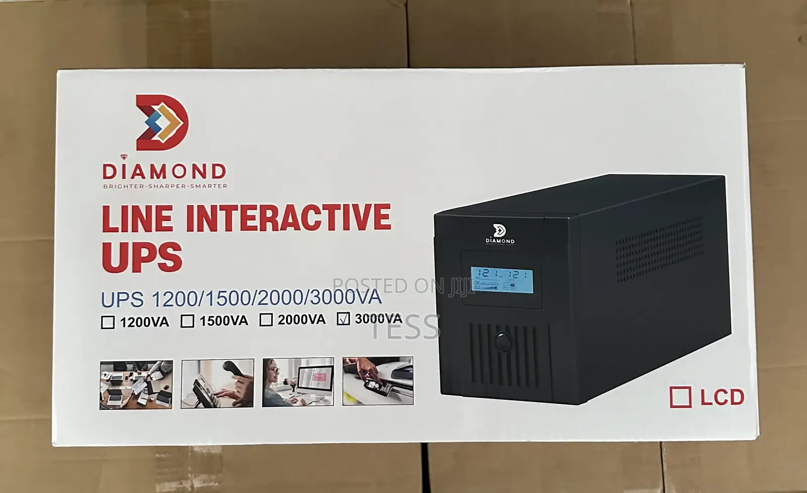 3000va Ups (3kva) Diamond With (AVR)