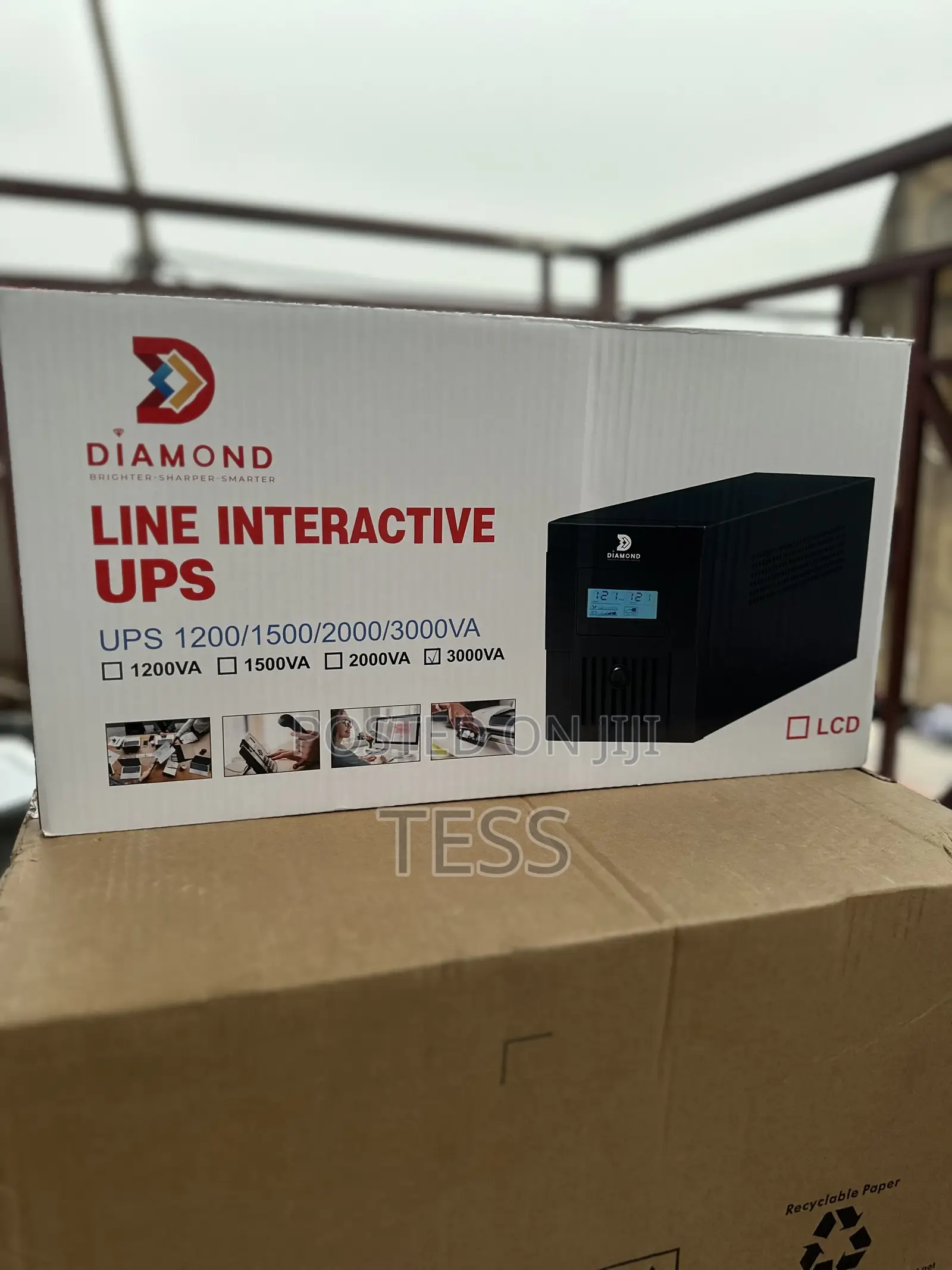 3000va Ups (3kva) Diamond With (AVR)