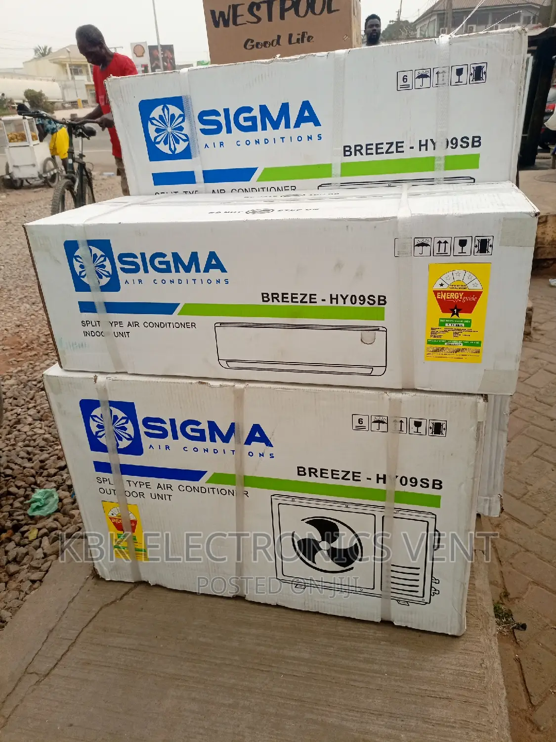 Sigma 1.0hp Split R410 Air Conditioner