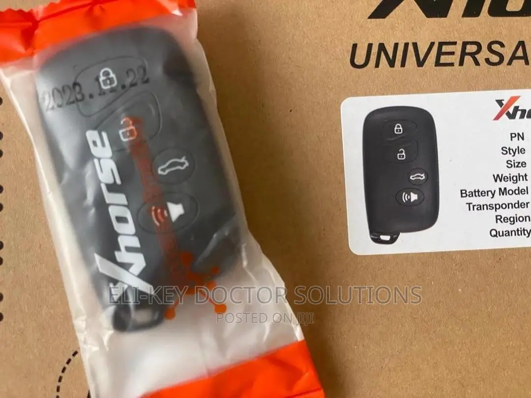 Xhorse XSTO03EN XM38 Toyota Style Universal Smart Key 4-BTNS