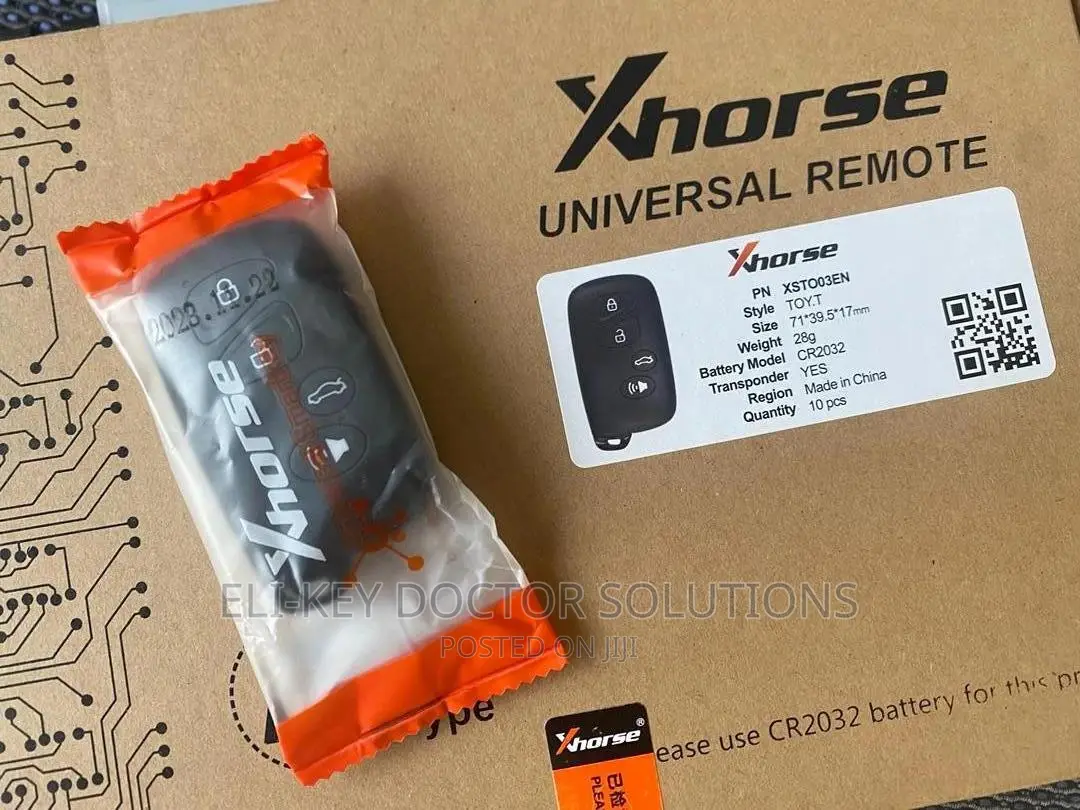 Xhorse XSTO03EN XM38 Toyota Style Universal Smart Key 4-BTNS