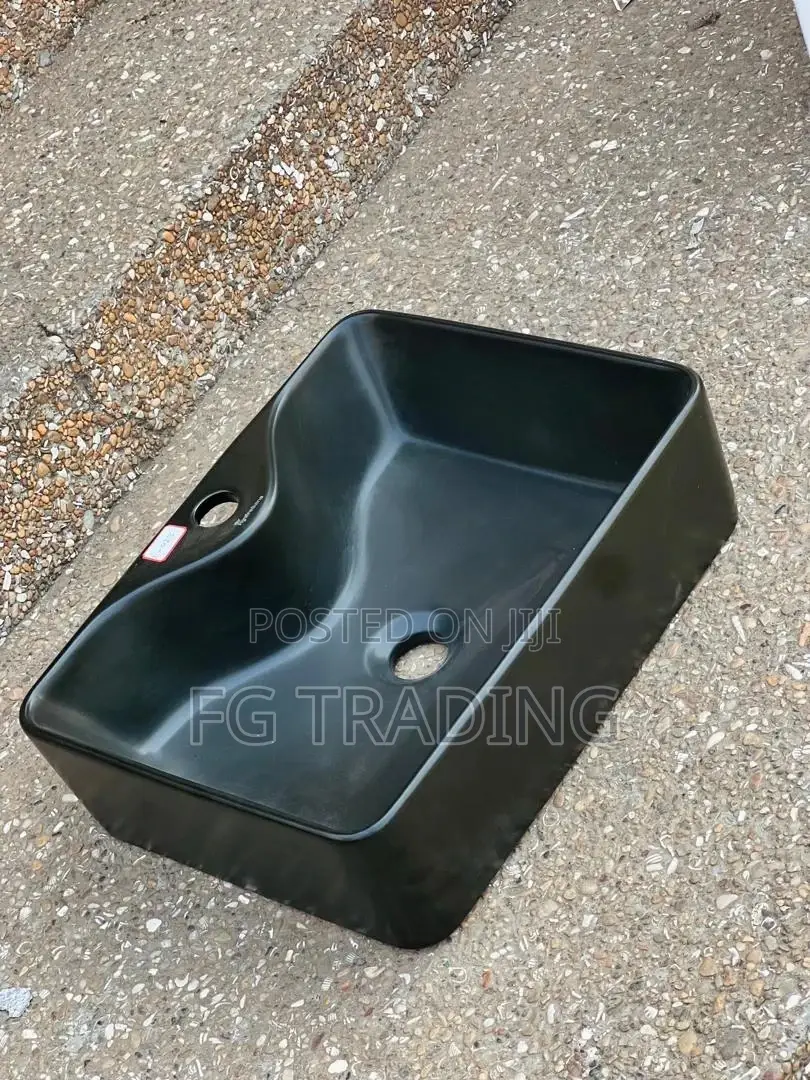 Black Basin - Pedicure Bowl - Countertop Basin