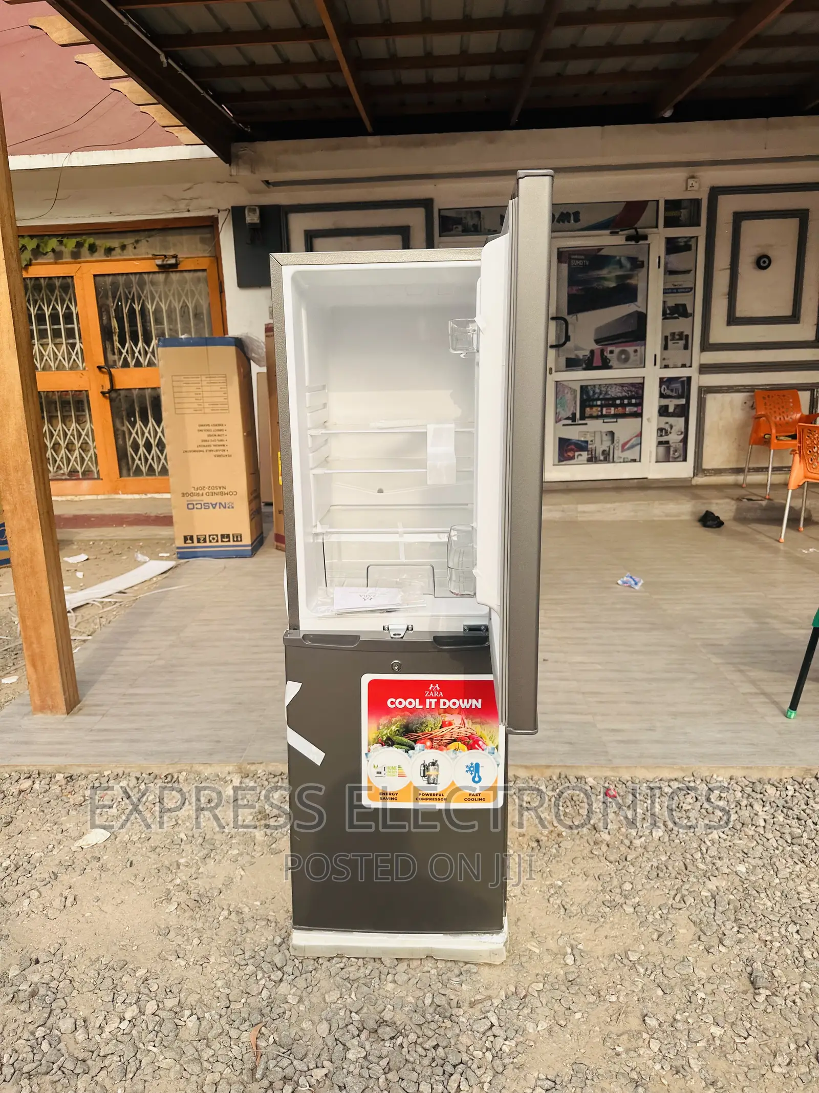 Amazing  Deal on Zara 240BF Double Door Fridge