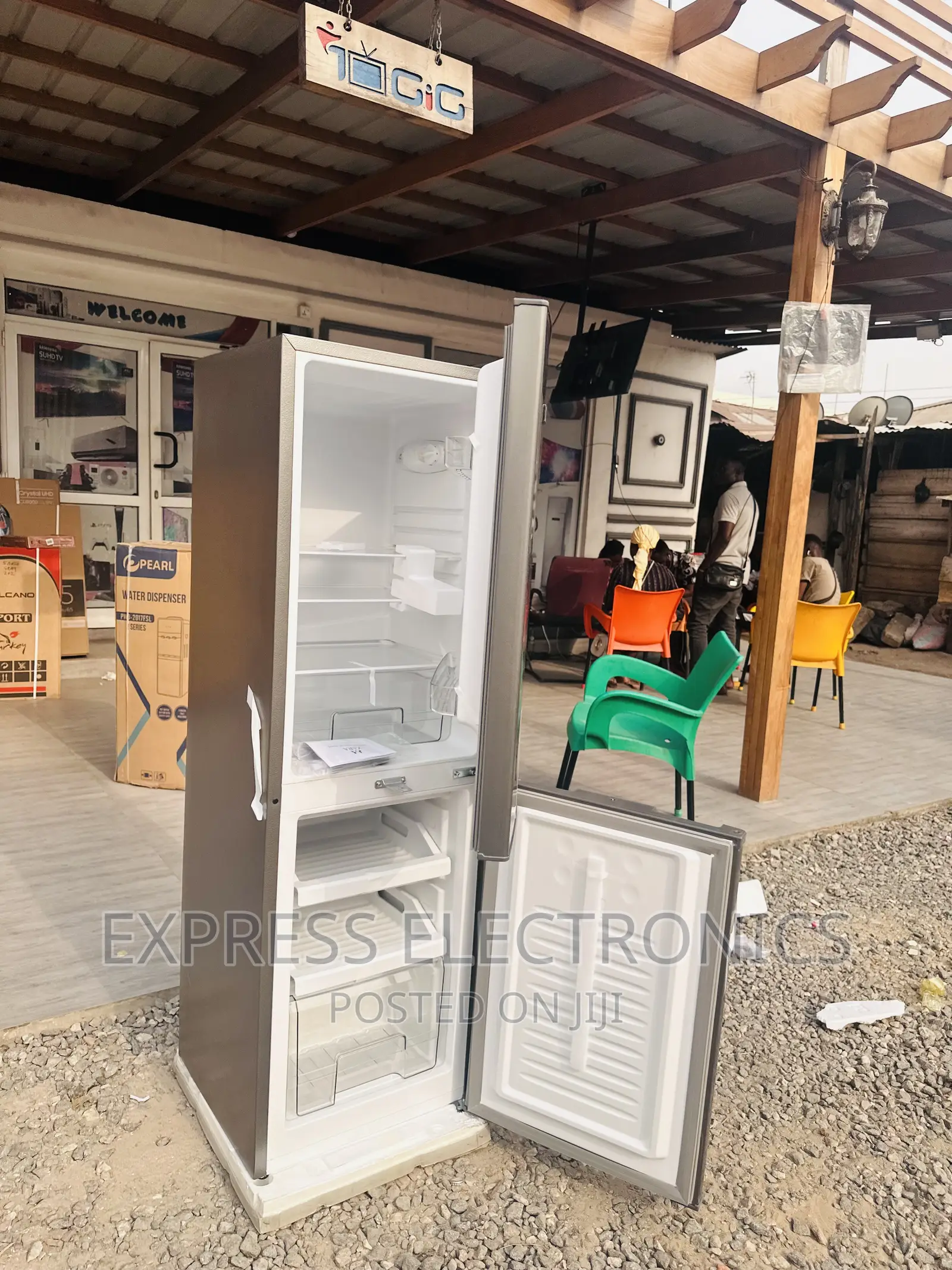 Stylish Design Zara 240bf Double Door Fridge