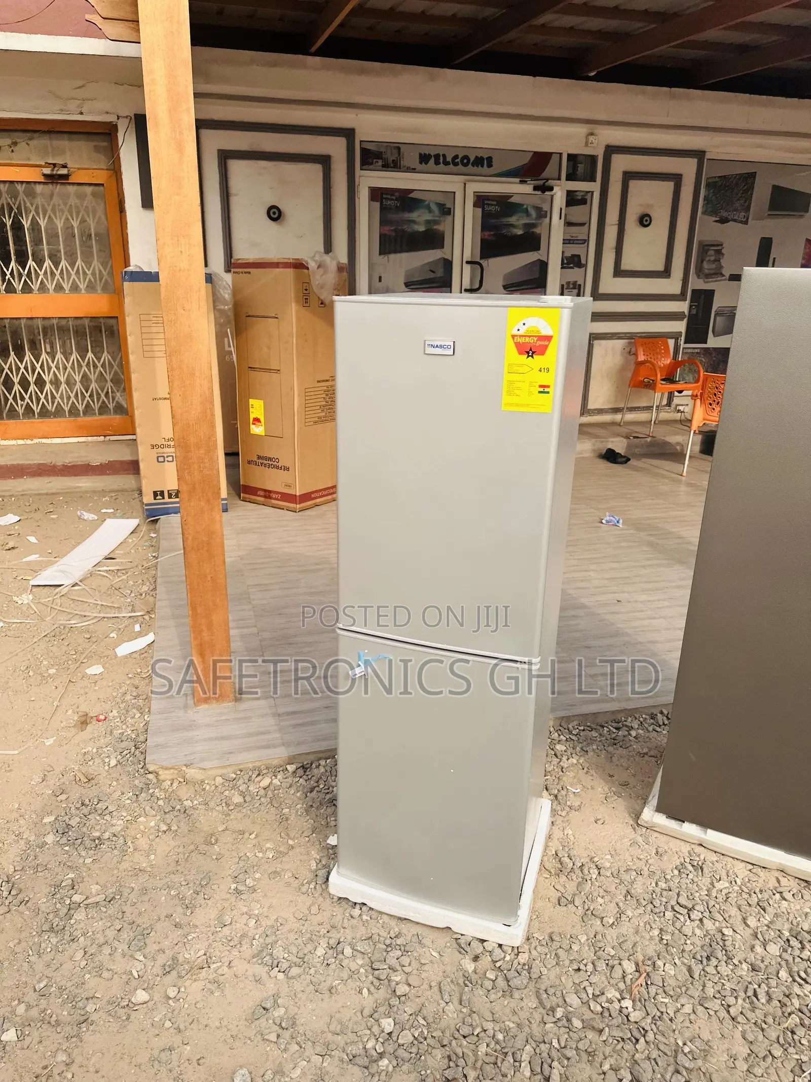 Bottomfreezer Gray Doubledoor Nasd2-20fl Nasco Fridge