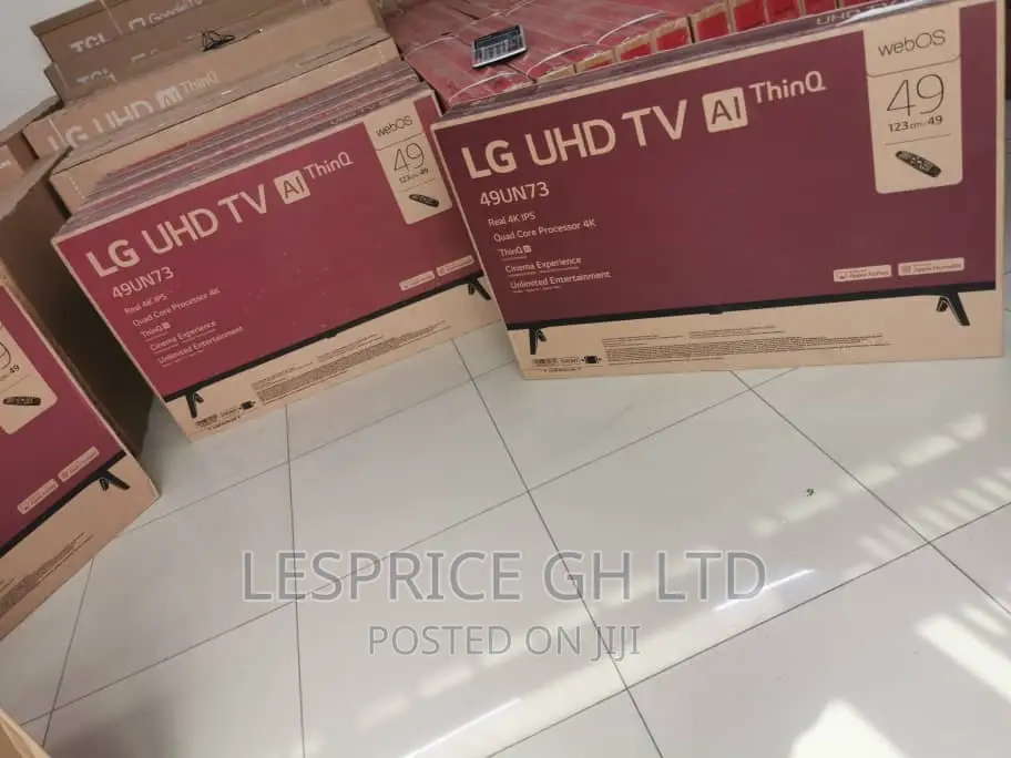 Quality//LG 49” Smart AI UHD Tv