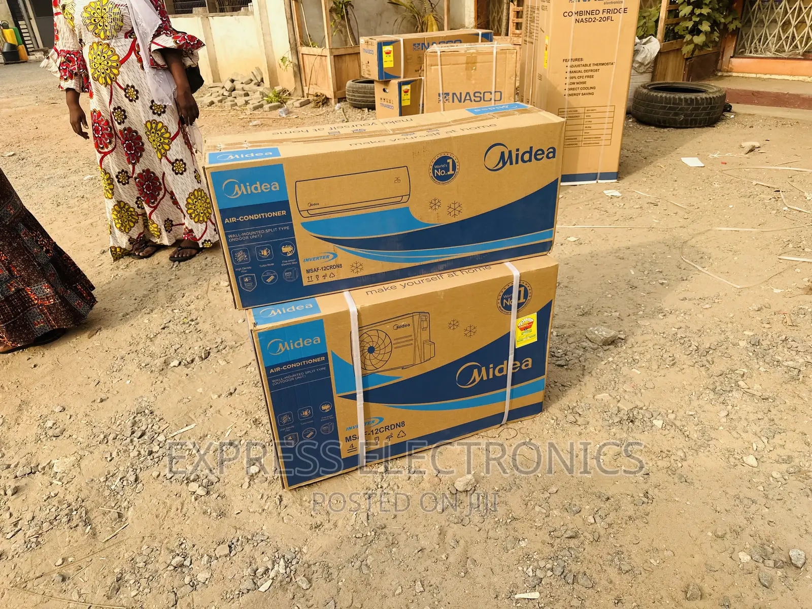 Softly Airflow Split R410 Gas Midea Ac 1.5hp Inverter
