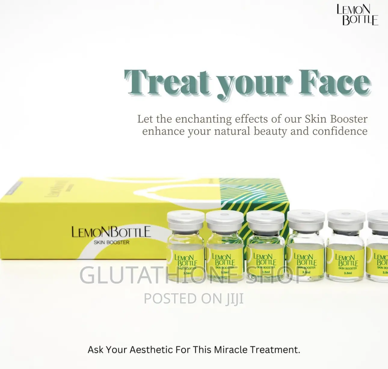 Skin Booster Lemon Bottle Injection