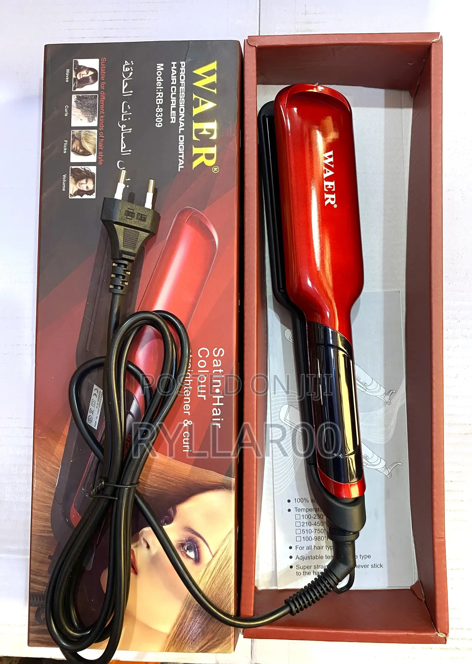 Professional Hair Straightener Waer