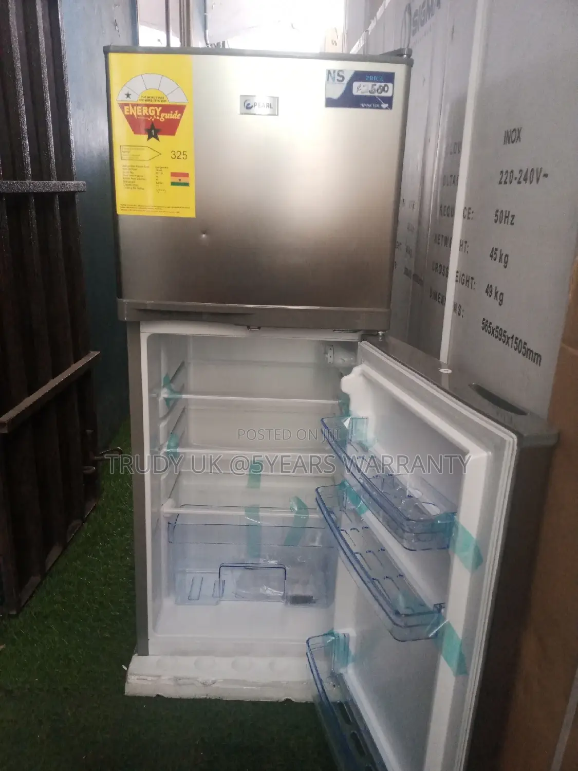 Affordable a NEW Top Freezer Silver Fridge Anti Ice Fridge