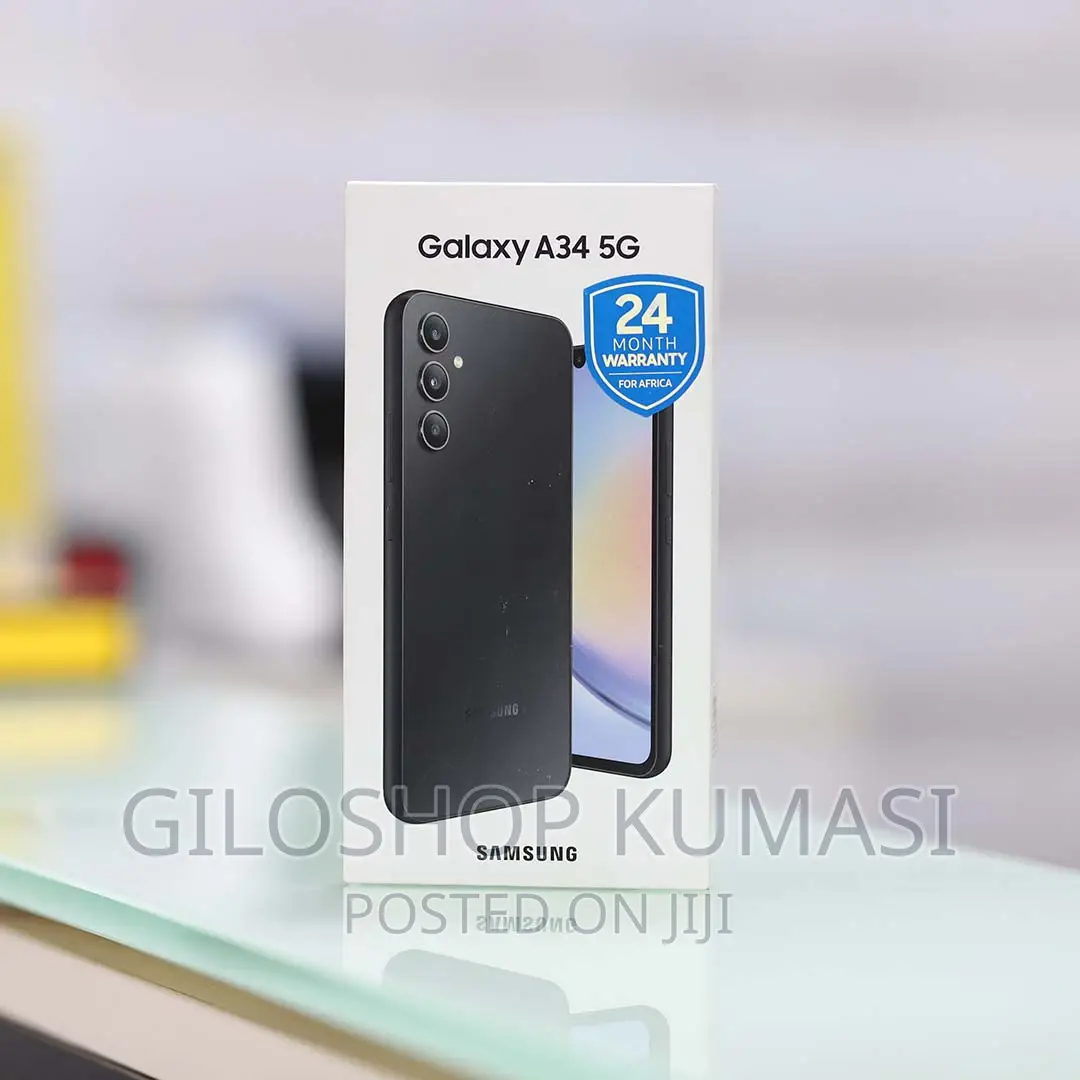 New Samsung Galaxy A34 5G 128 GB Black