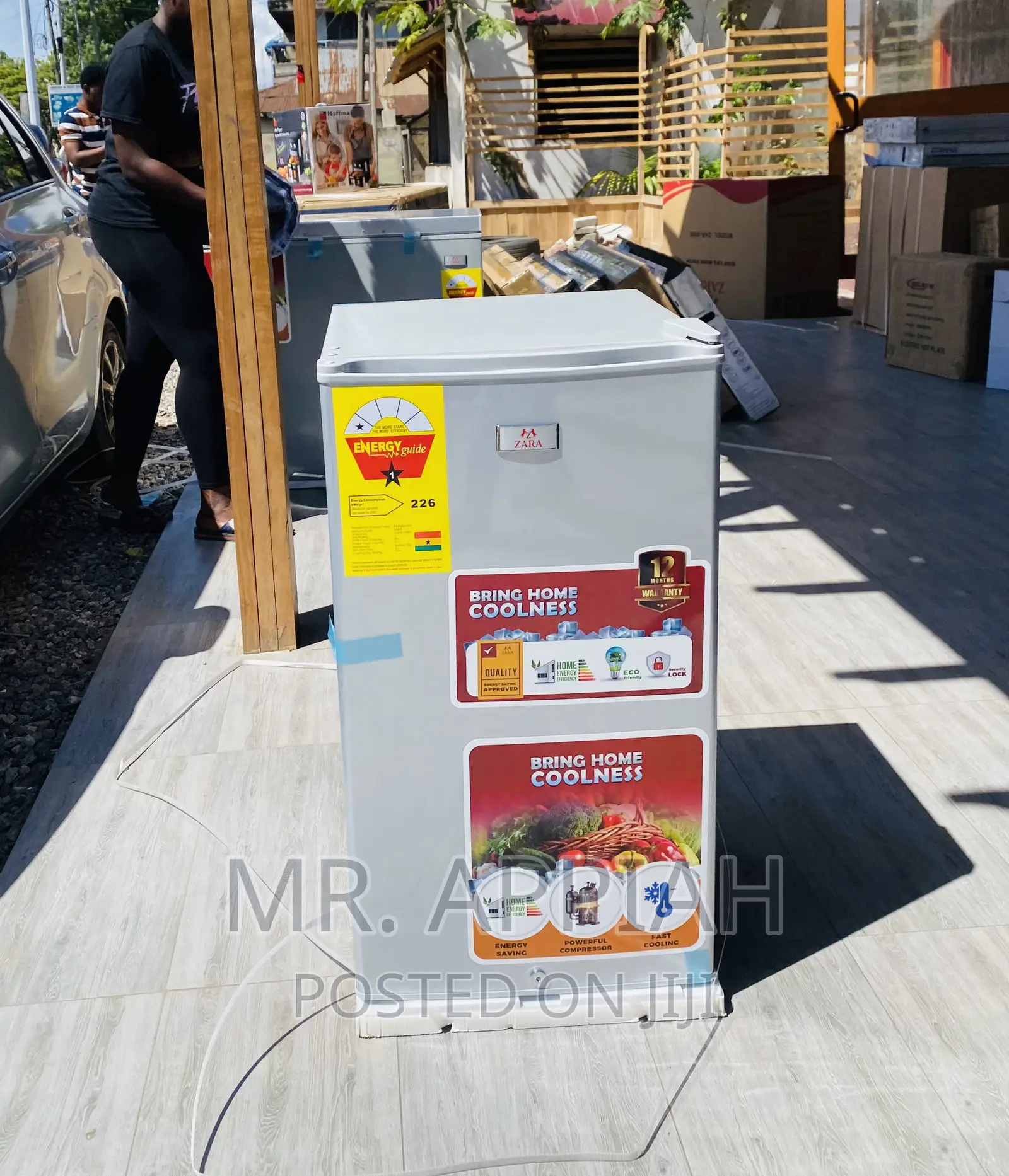 Newly in Stock Zara 11SD Single Door Electric Fridge.