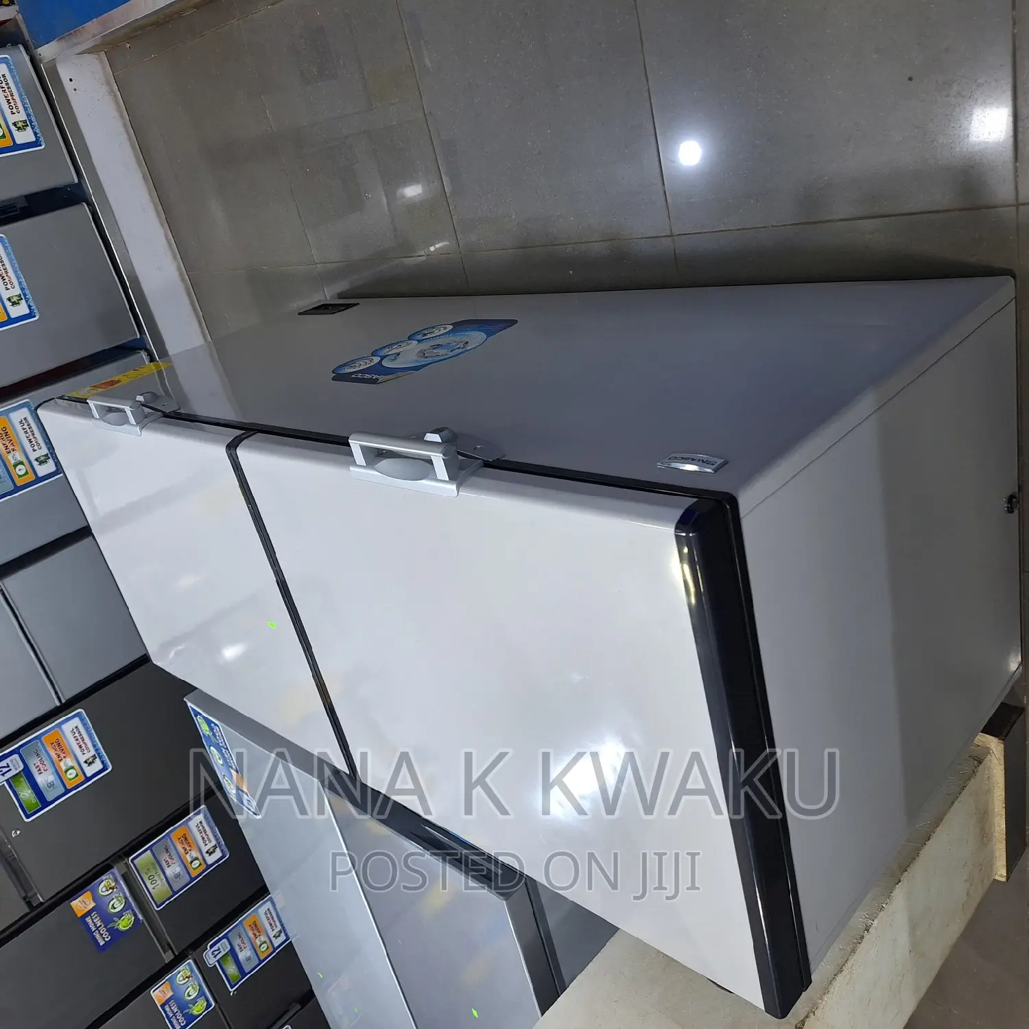Double _£Door_nasco Nas-700 Chest Freezer