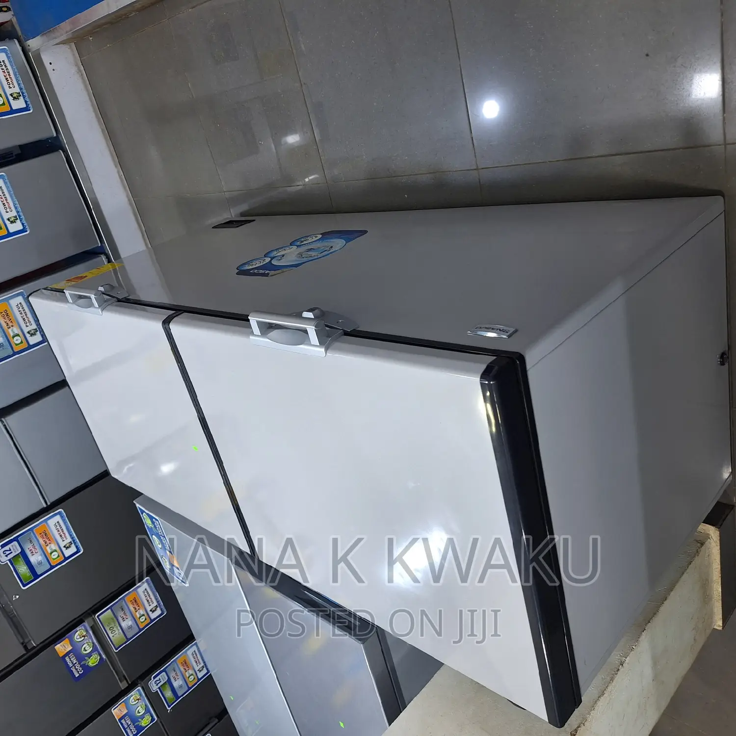 Double _£Door_nasco Nas-700 Chest Freezer