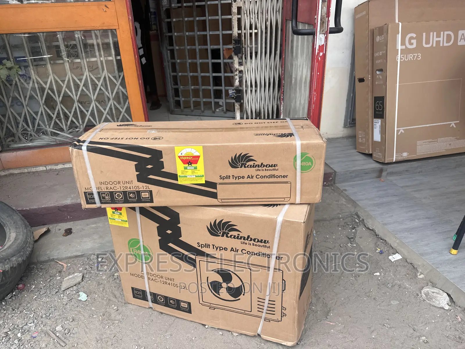 Auto Swigs Sleek White Rainbow 2.0hp Ac
