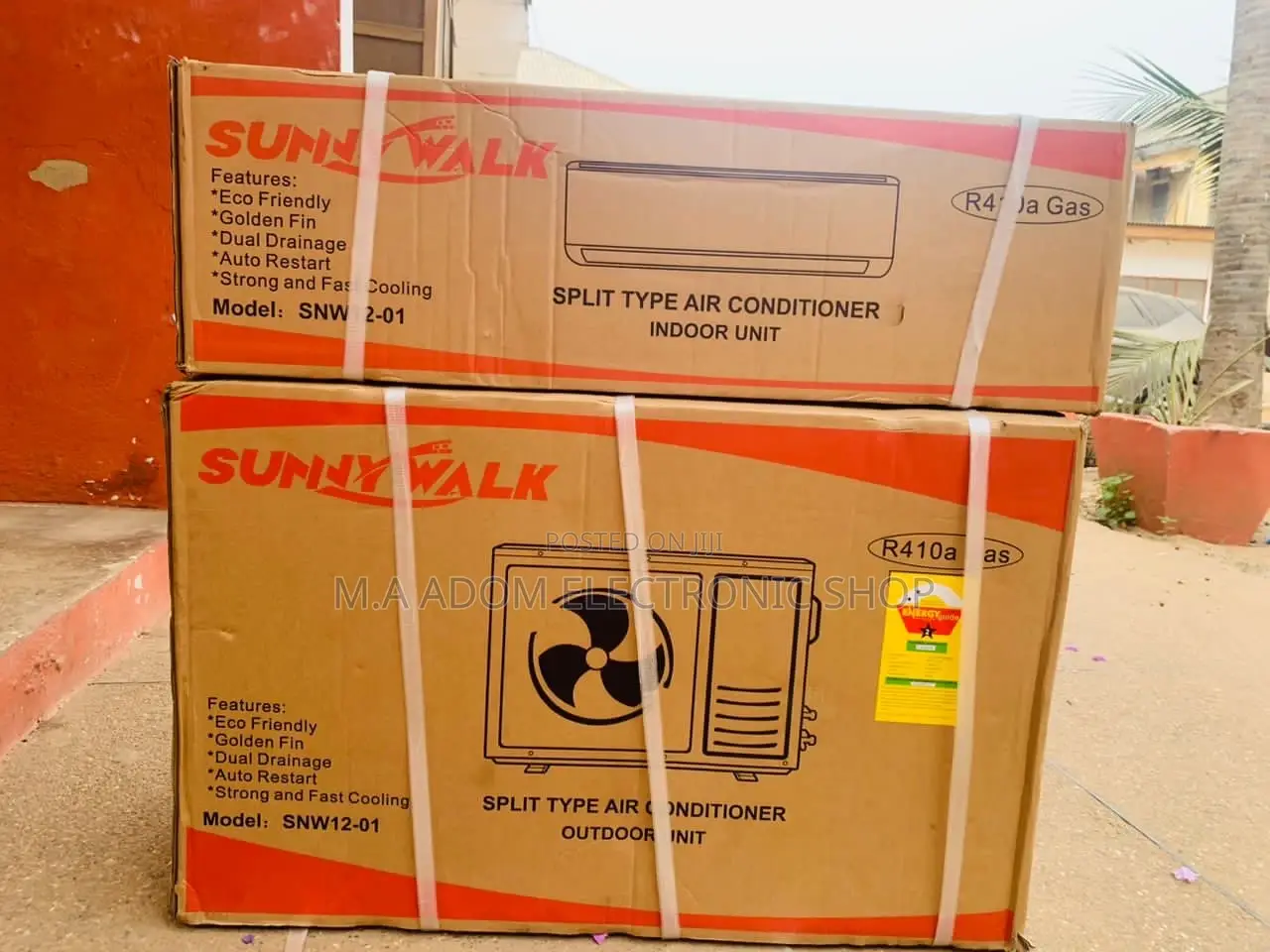 Nicely Designed Sunnywalk 1.5hp Split Type Ac(White).