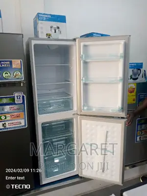Nasco Bottom Freezer Double Door Fridge