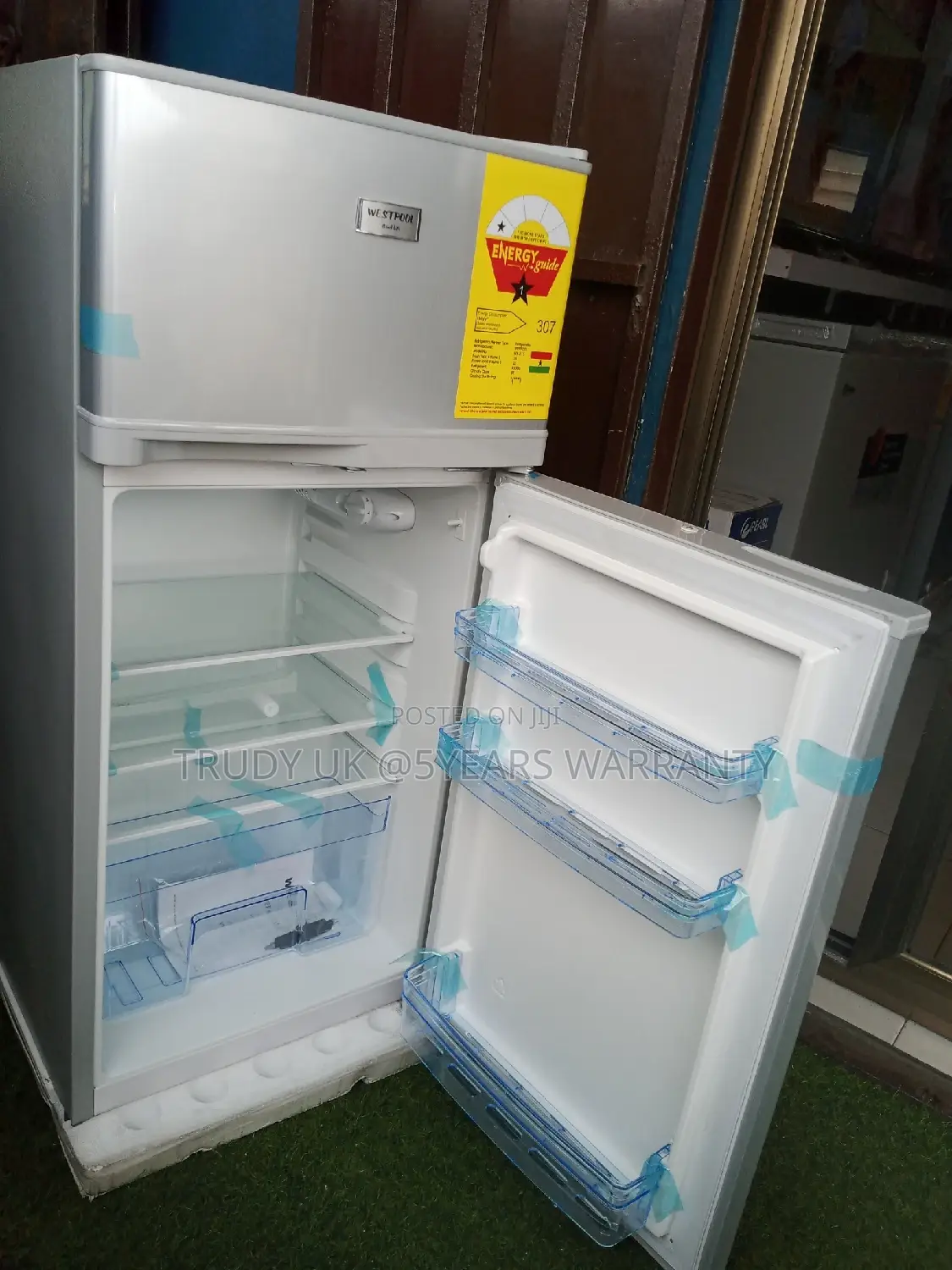 Lovers NEW Top Freezer Silver Fridge Anti Ice Fridge