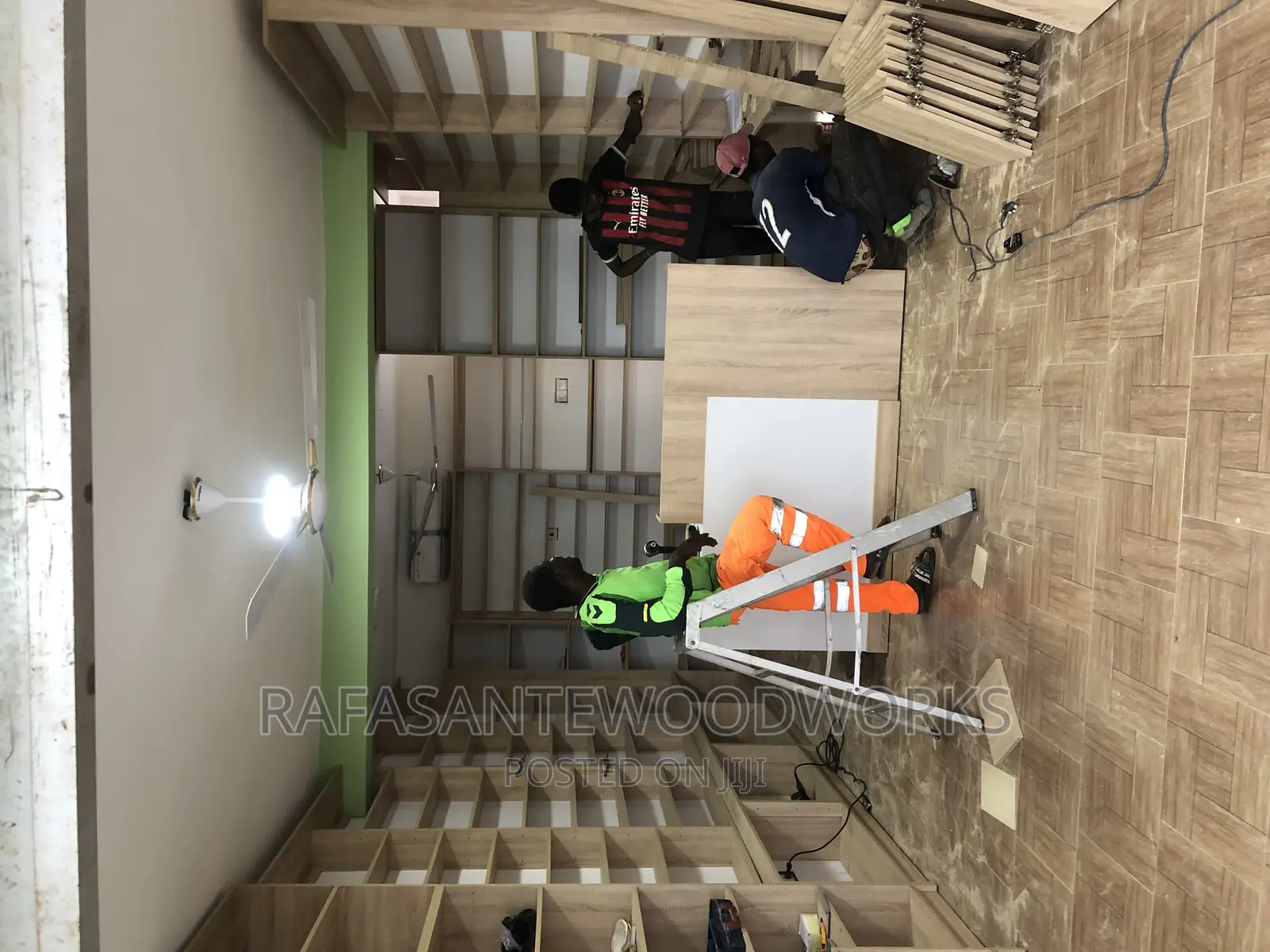 RAF Pharmacy Shop Shelves With MDF and Laminated Plywood