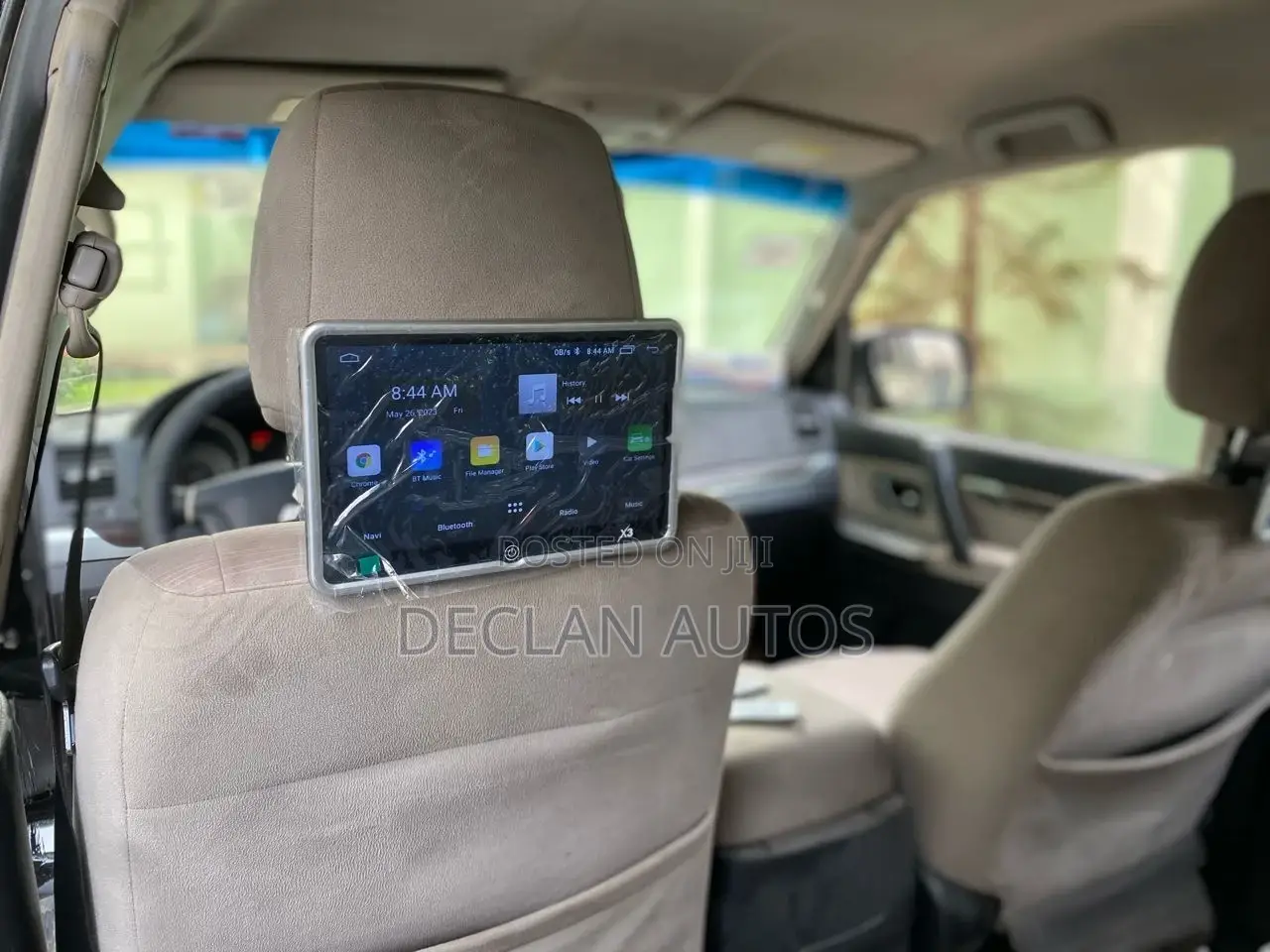 Pajero Headrest Monitor Car Rear Entertainment System