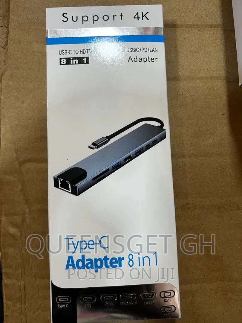 8 in 1 Type C Hub Adapter