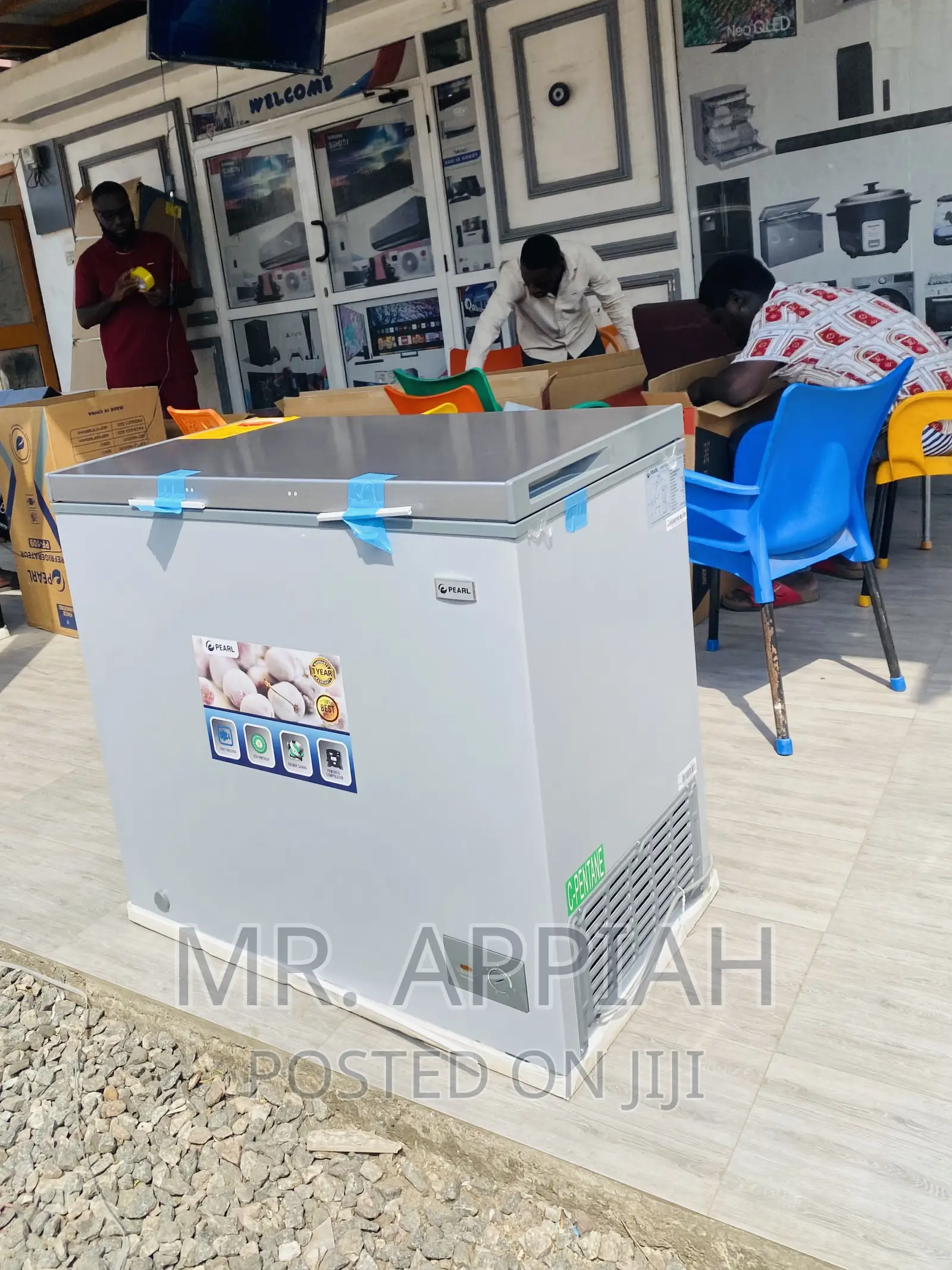 Super Cooling Pearl PCF-240 Single Door Electric Freezer.