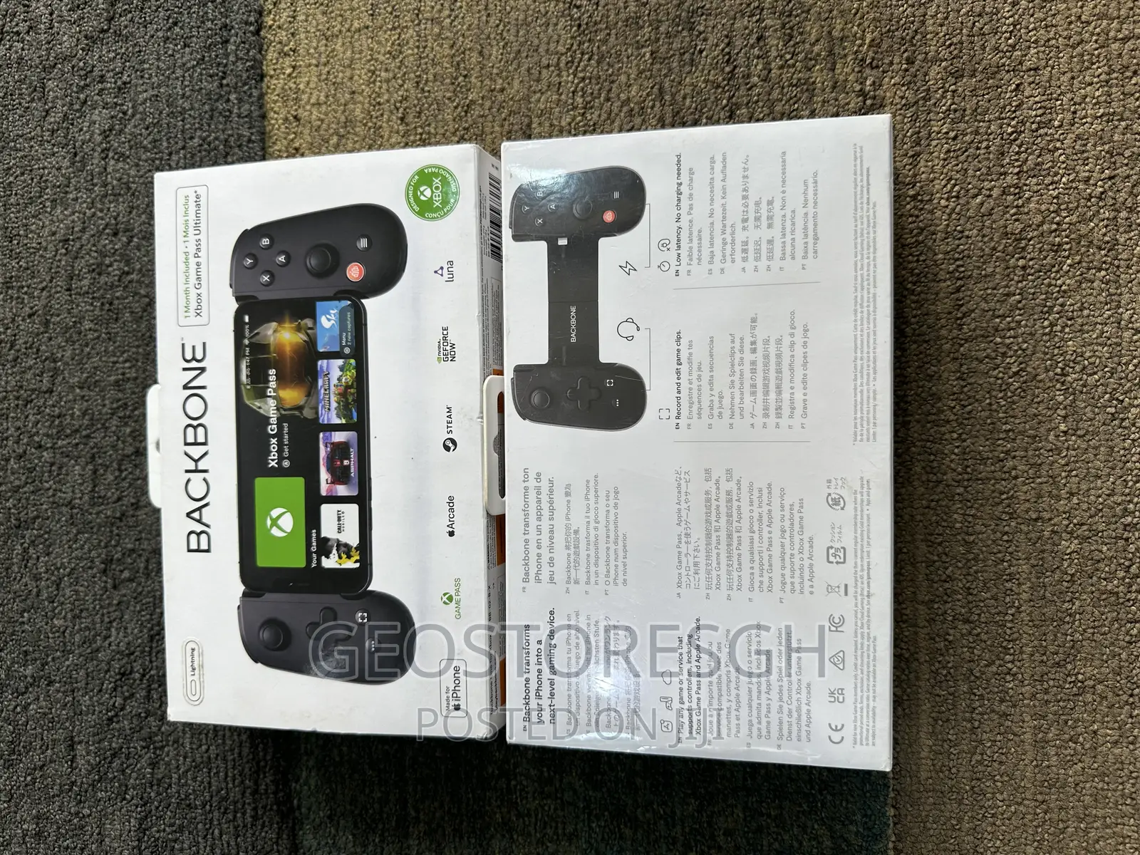 BACKBONE One Mobile Gaming Controller for iPhone (Lightning)