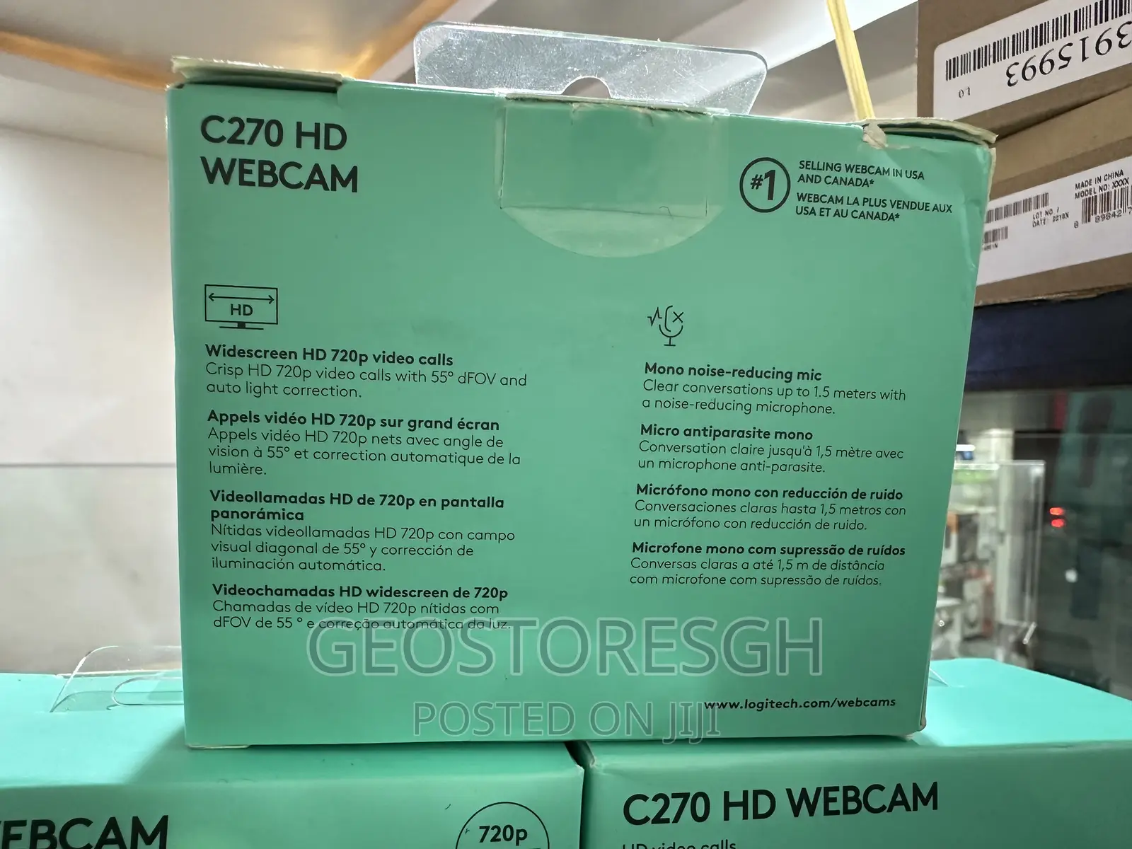 Logitech C270 HD Webcam