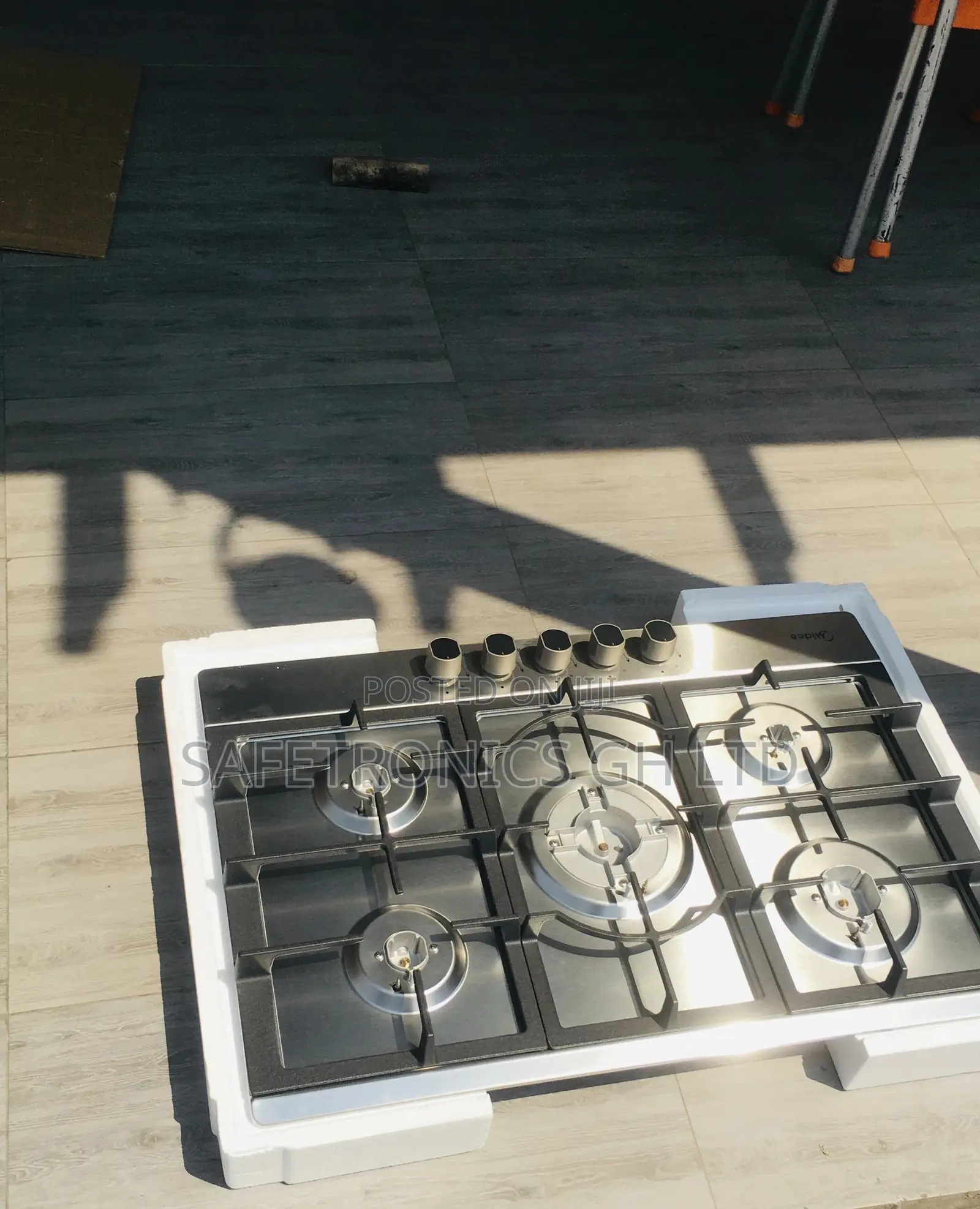 Midea Electric Gray 5 Hobs 75G50ME Available Cooker