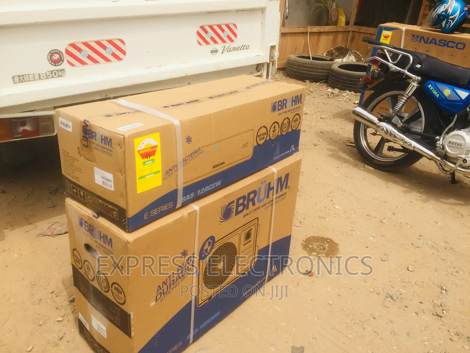 2.0hp Split R410 Gas Bruhm White Durable Design