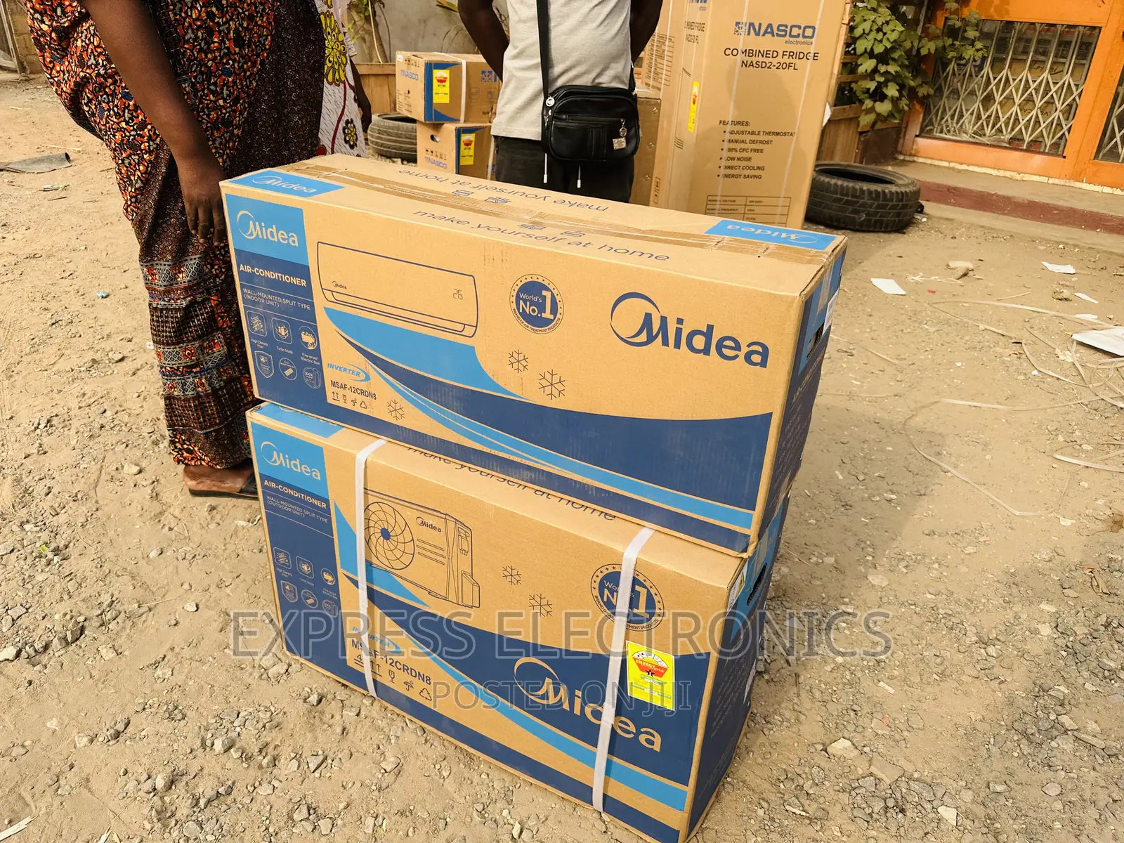 Less Expensive Split R410 Gas Midea AC 