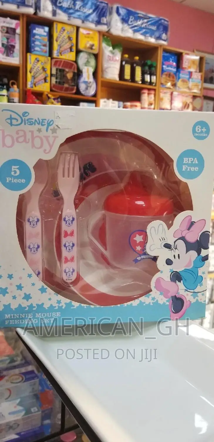 MINNIE Mouse Feeding Set (5pcs) 6m+