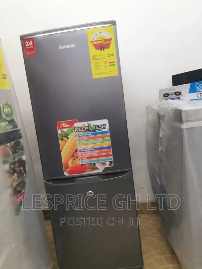 Standard//Chigo 126L Double Door Fridge