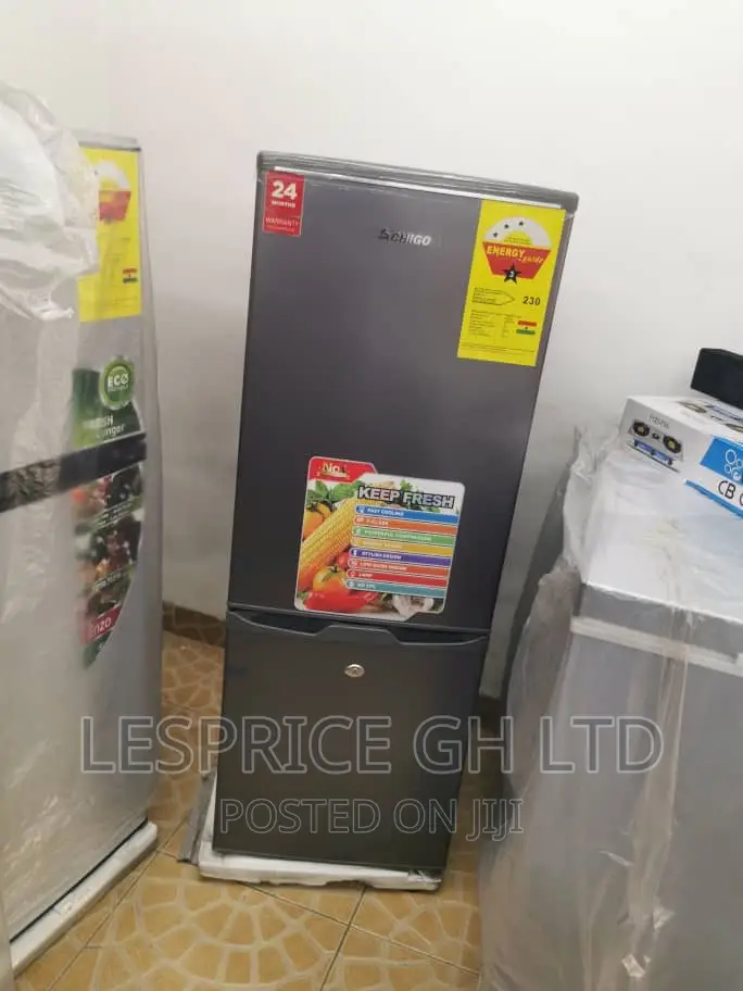 Chigo 126L Double Door Fridge