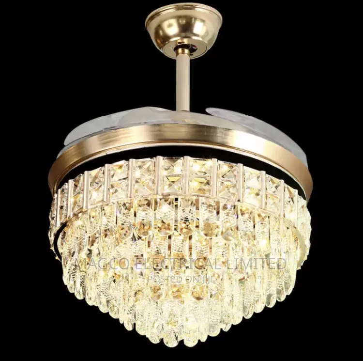 Ceiling Fan Chandelier With Remote