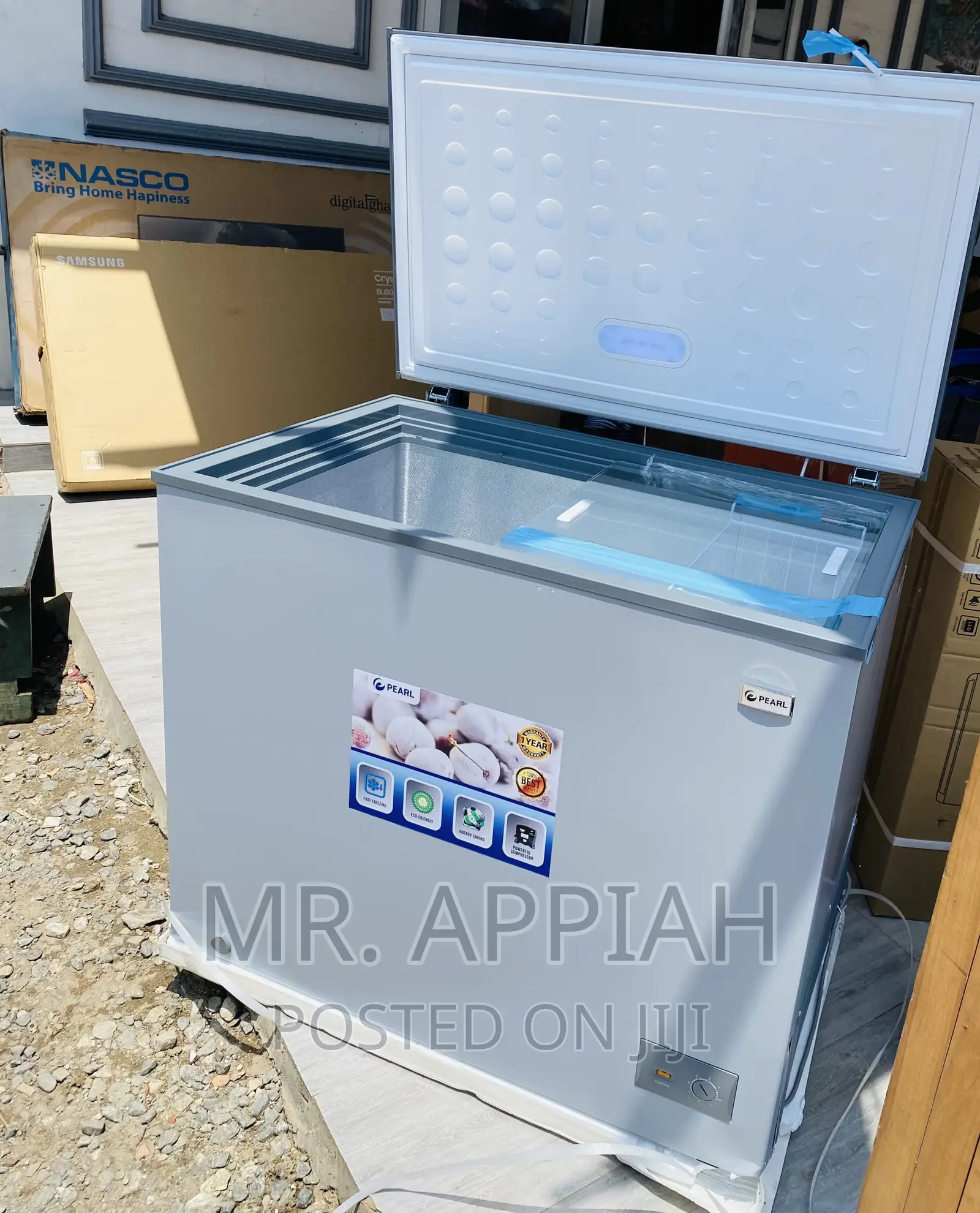 Classic Design Pearl PCF-290 Single Door Chest Freezer