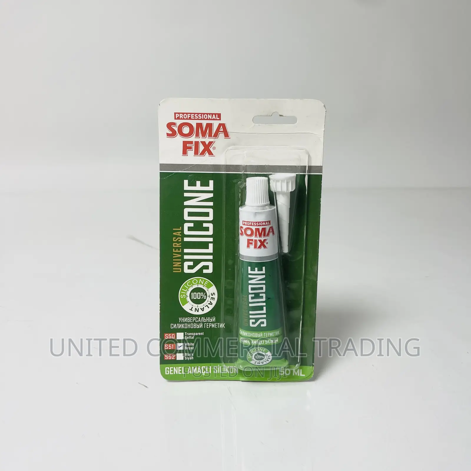SILICONE (Somafix 50ml Universal Tube White)