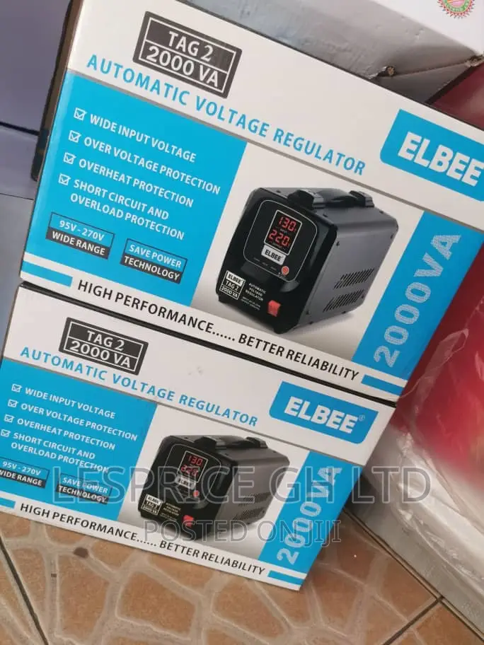 Enjoy It Quality//Elbee 2000VA Stabilizer