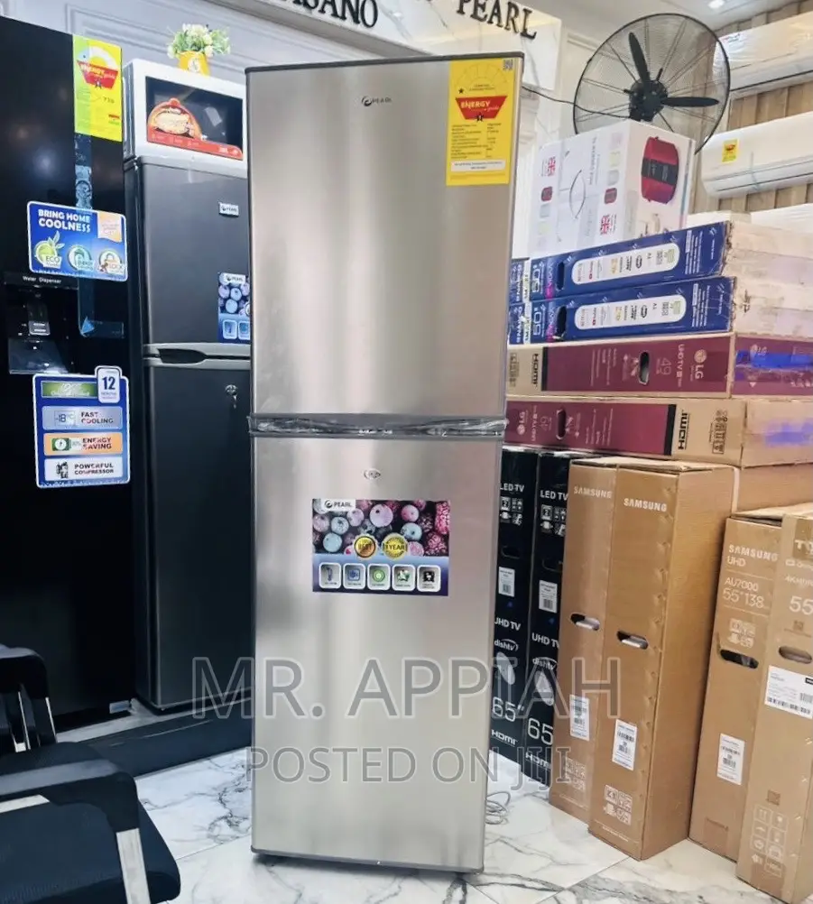Super Chilling Pearl Pf 350 B Double Door Refrigerator.