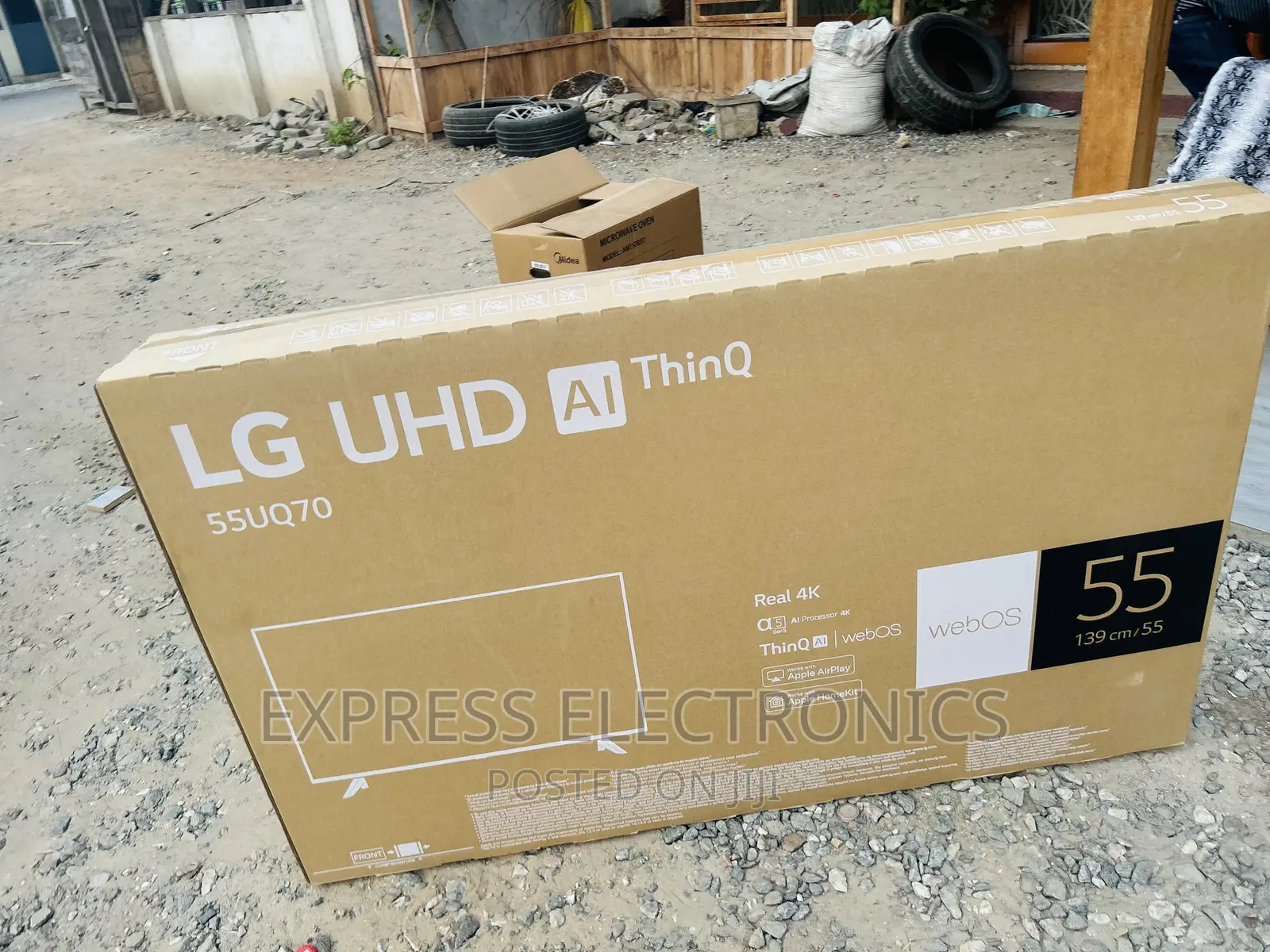 Treu Cinema  Experience UHD Smart Glossy LG 55”UR73