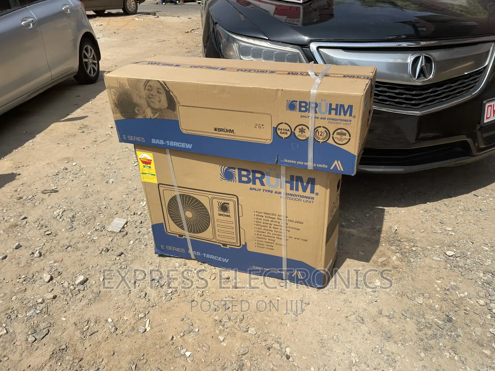 Quality Yet Affordable Bruhm Split R410 Gas 1.5hp C White