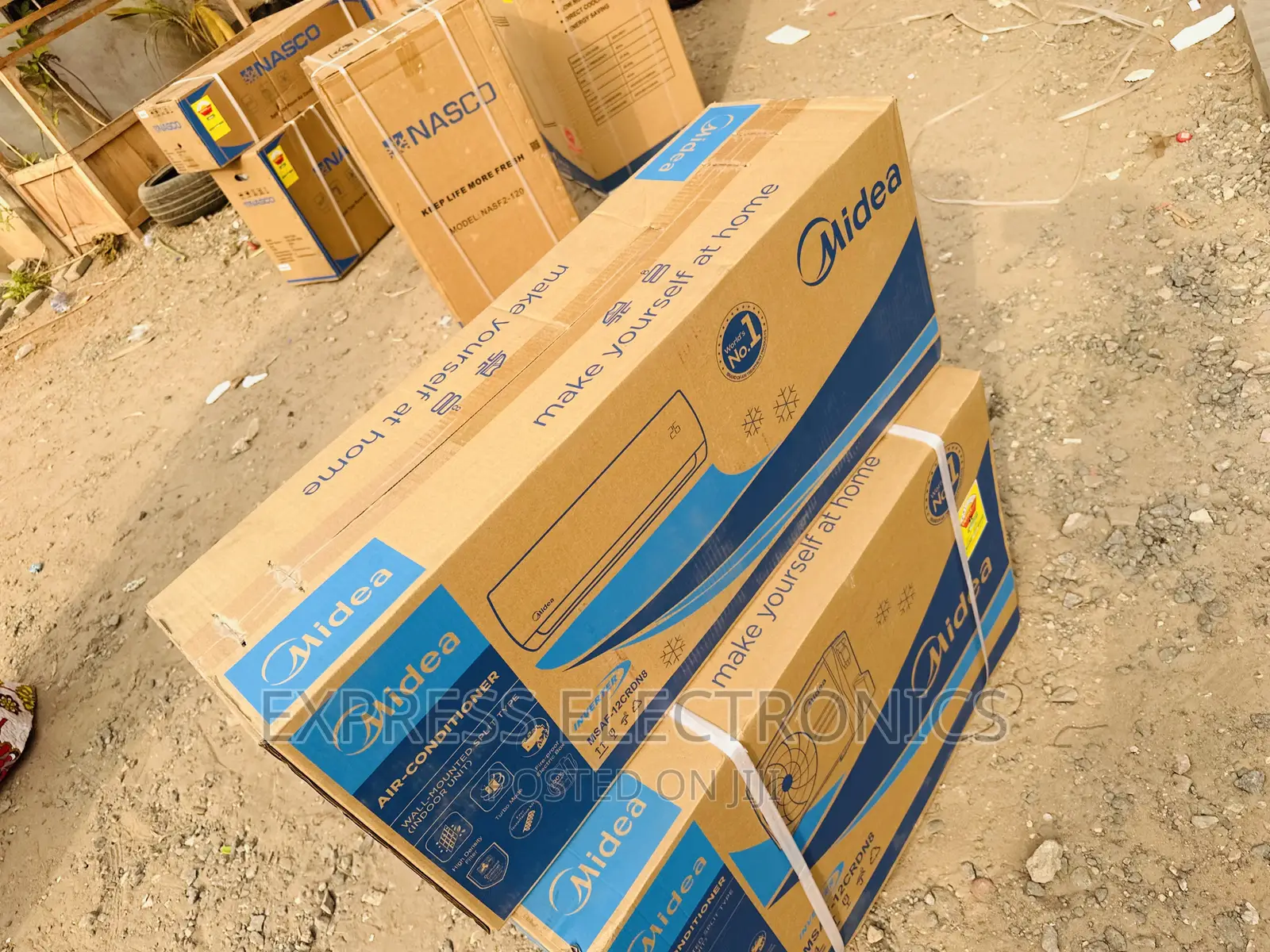 1.5hp Split R410 Gas Midea White Eco Friendly System