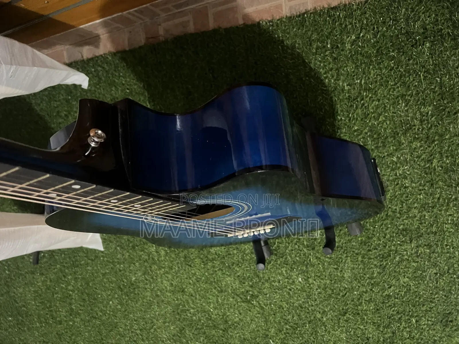 Semi Acoustic Guitar + Bag Etc