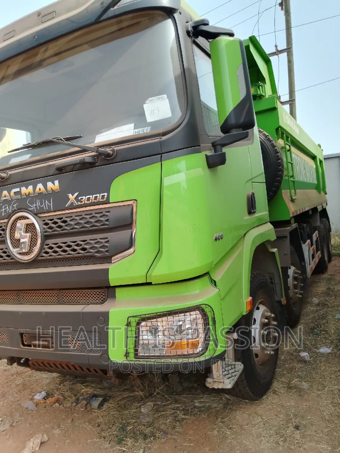 Brand New SHACMAN Tipper Truck, 25cubic/12wheels, Cash Sales