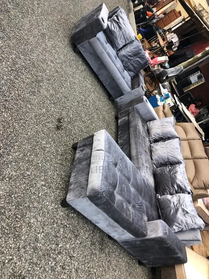 Sofa Set L-Shape+ Double